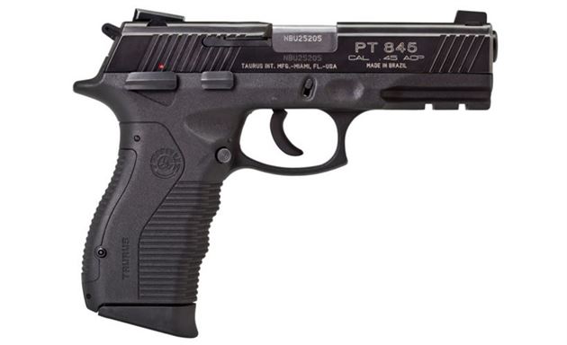 Taurus PT-845 45ACP 12-Round Centerfire Pistol with Rail